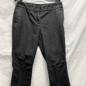 J. Jill Pants Jeans size 6 Petite Black Cotton Blend Stretch 30"W x 27"L